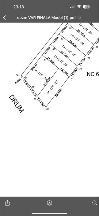 Teren Intravilan Aeroport cu Puz