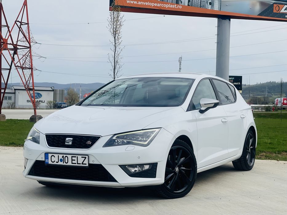 Vand Seat Leon  FR  2.0 tdi Dsg 184 cp Alb Perlat  Euro 6