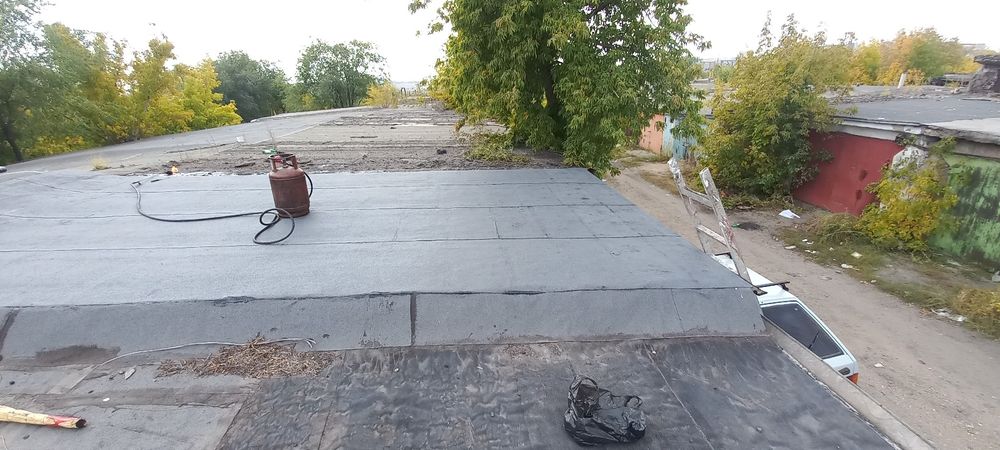 Ремонт кровли гаража