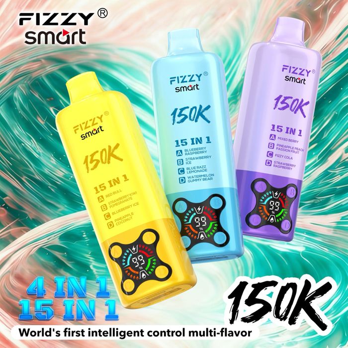 Vape 150k/150,000 15 in 1 reincarcabil special schimbi aroma din buton