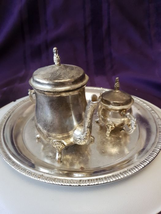 Сервиз за Кафе или Чай Антика Посребрен