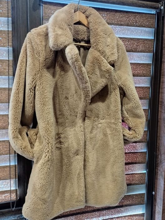 Дамско еко палто