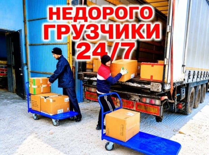 Услуги грузчики от 3000