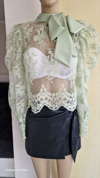 Официални  ризи от шифон и дантела