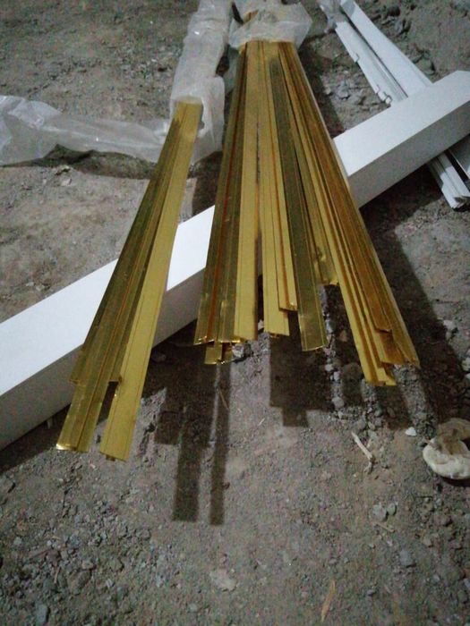 Соединительная планка (профиль) для гибкого мрамора.