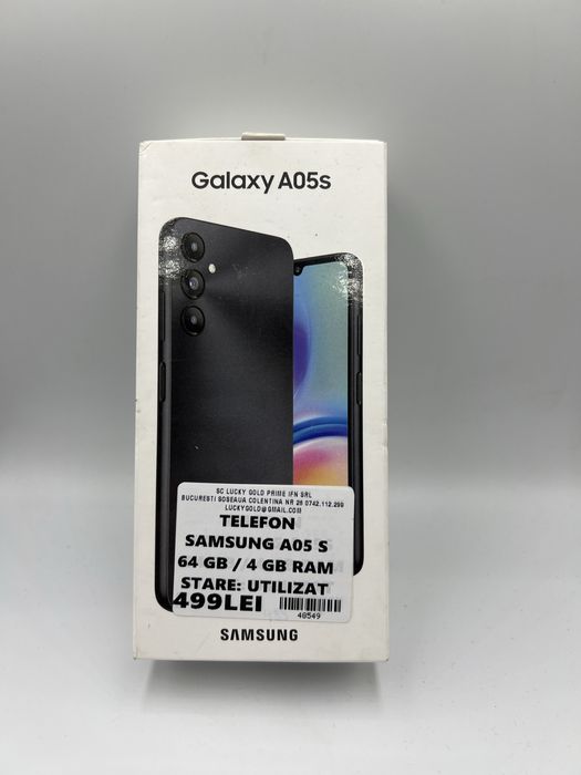 Telefon Samsung A05 S 64gb / 4gb ram Garantie #48549