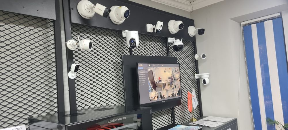 Настройка  камер видеонаблюдения