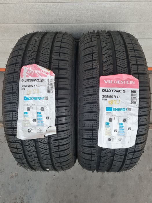 Нови Всесезонни гуми 2 броя VREDESTEIN Quatrac5 205 50 R15