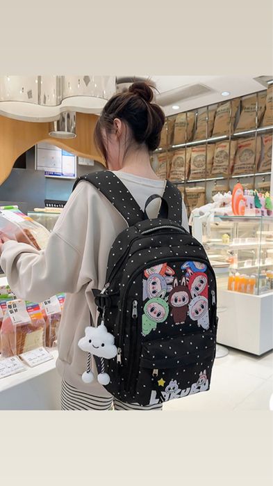 Школьный рюкзак Лабубу