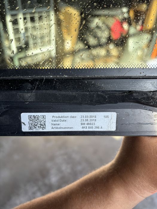 дясно стъкло за Audi A7 C8 4K