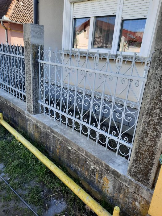 Porți metalice și gard pt curte