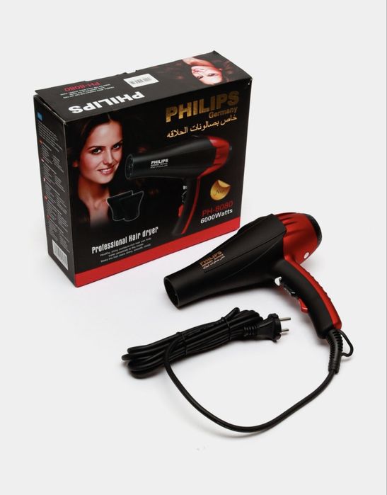 Фен для волос профессиональный  для сушки и укладкии с ионизацией