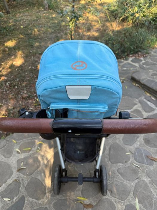 Cărucior Cybex Eezy S Twist+ 2 + scoică auto Cybex cu Isofix + adaptoare