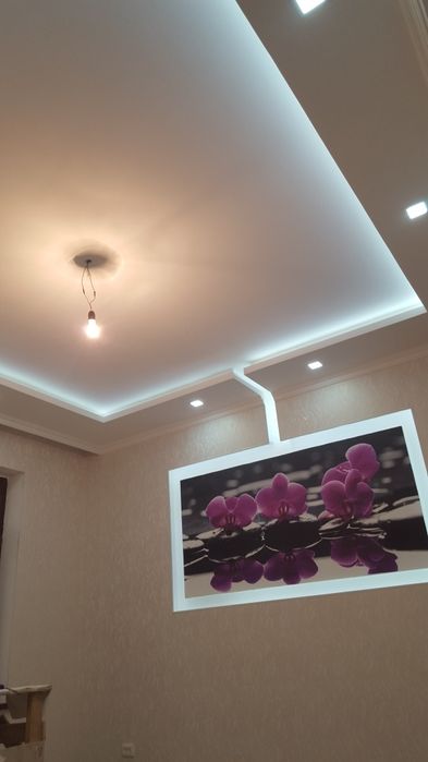 Поклейка обоев, малярные работы