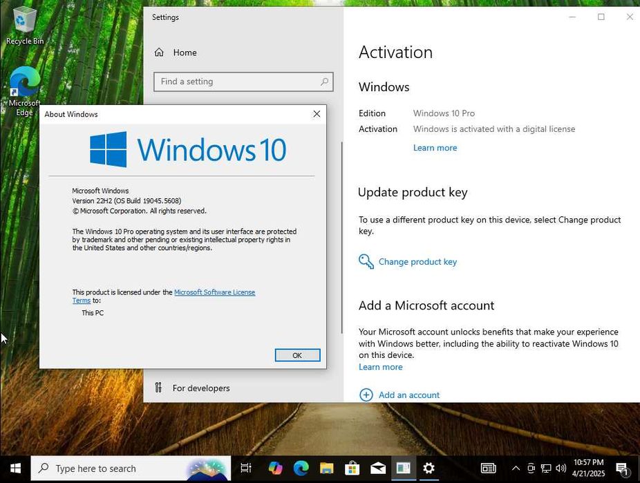 Doua Stick uri USB bootabil cu Windows 10 & 11 Pro (64-bit) licenta