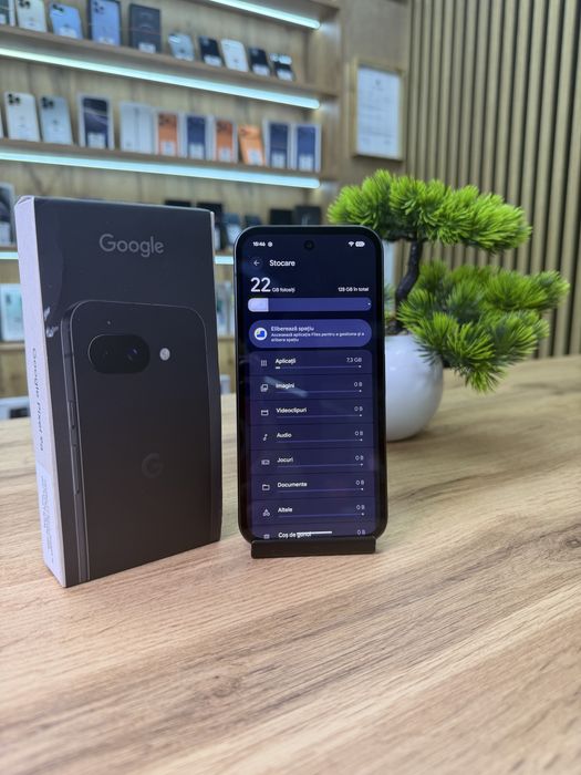 ‼️Google Pixel 9A 128Gb Black - Sanatate bat.100% - Garantie 12 lei