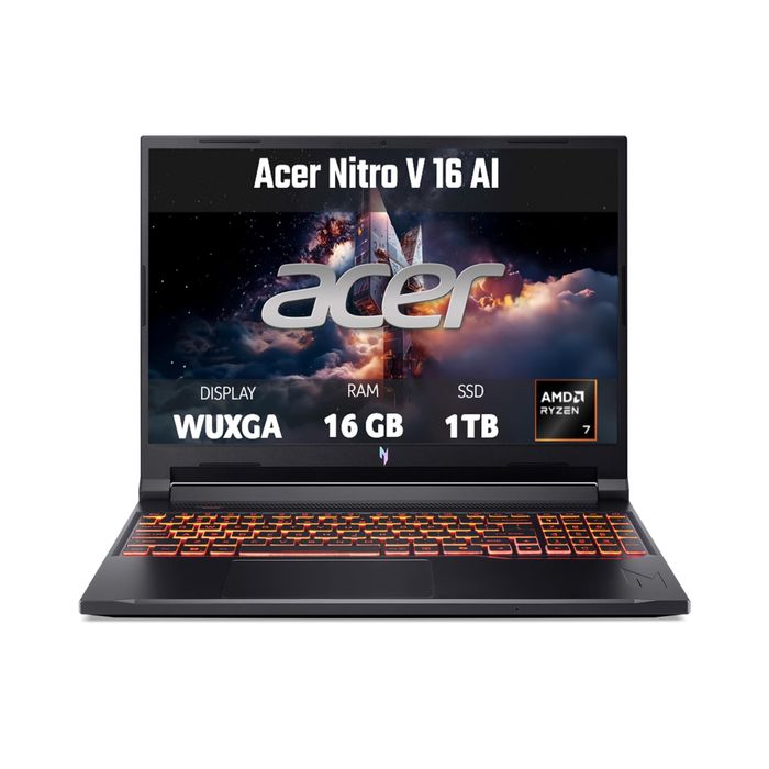 Laptop Gaming Acer Nitro V 16 AI Ryzen 7 RTX 5060 16GB 1TB NOU SIGILAT