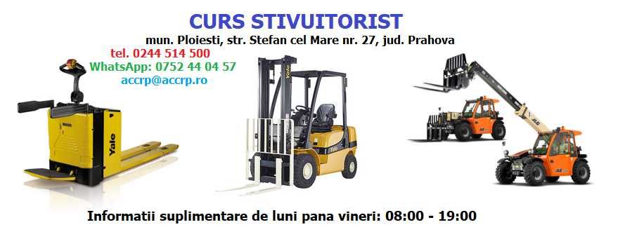 Curs autorizat ISCIR - Stivuitorist