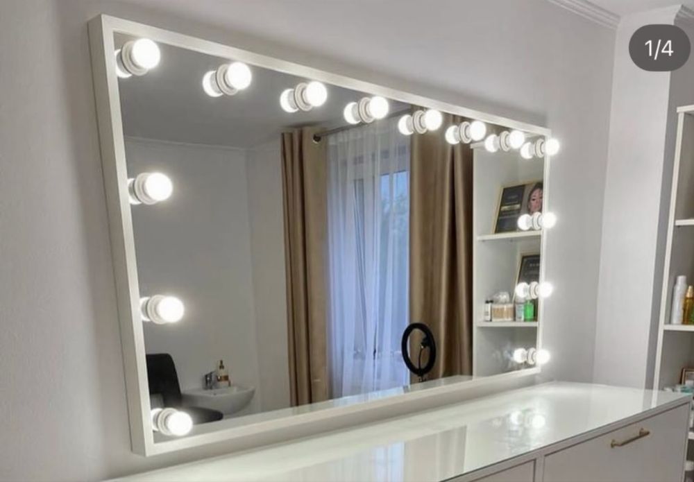 Oglinda profesionala makeup 160x90cm LED