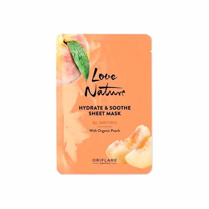Love Nature shaftolili tekislovchi matoli yuz niqobi