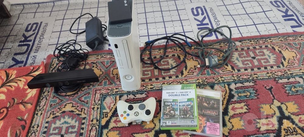 Xbox 360 fat freebot Kinect bilan sotish yoki obmen