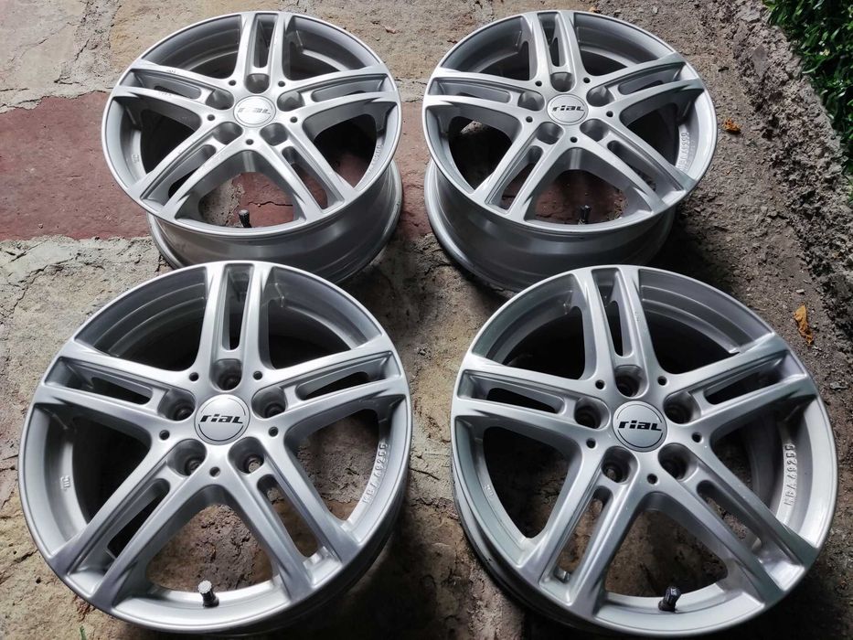 16 цола 5x112 лети джанти Rial ET50 5х112 Шкода Фолксваген Skoda VW