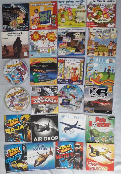 Materiale educative copii pe disc