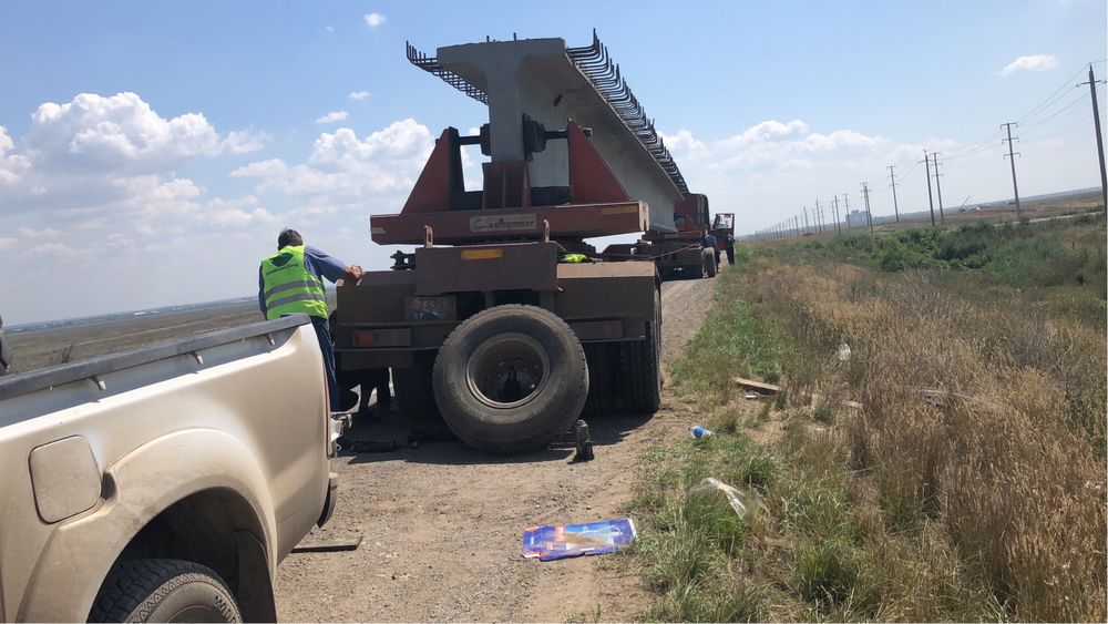 Перевозка балок