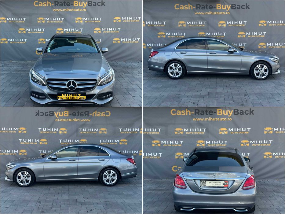 Mercedes C-Klasse 2.2 Diesel (170 CP) 2015 Euro 6 | Rate fixe | Garantie