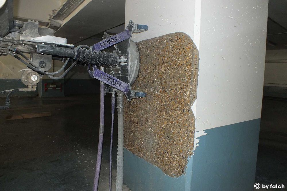 Buciardare beton, pregatire beton pentru renovare