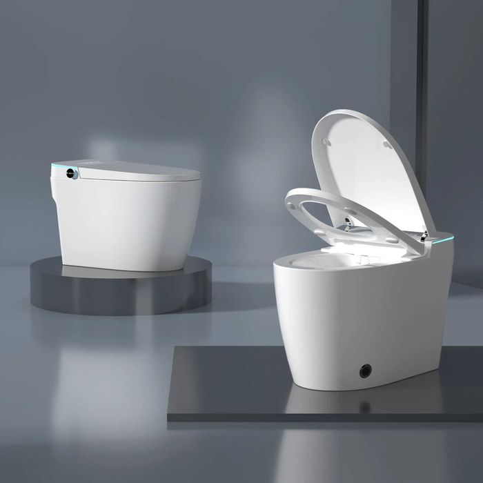 Мултифункционална смарт тоалетна с биде, подгрев, сушене, масаж