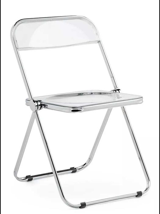 Пластиковый празрачный складной стул