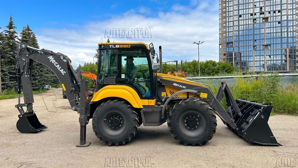 MeCALAC TLB870 TIER 3  Экскаватор - Погрузчик