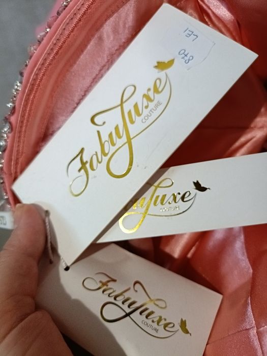 Rochie de ocazie corai, mărimea M