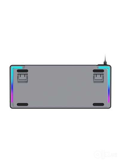 Rapoo ESK750-75 Black Grey игровая клавиатура