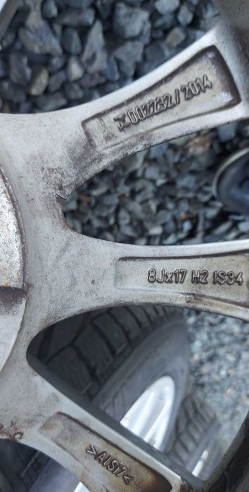 Jante BMW originale, 17", ET 34, 5X120, 225/55/17 DOT 2021