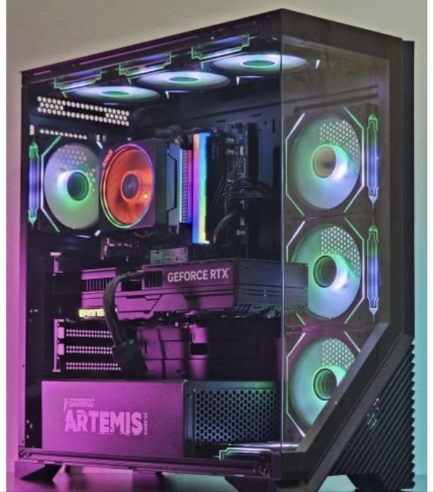 RTX 5070 / Ryzen 7 7700 / 32GB DDR5 / 1TB NVMe - Геймърски компютър