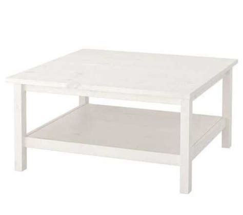 Журнальный столик IKEA HEMNES (Хемнес) из массива сосны — Белый