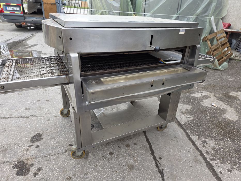 OEM електрическа Италиянска  конвейерна Пицарка с вентилатор HV50/X,85