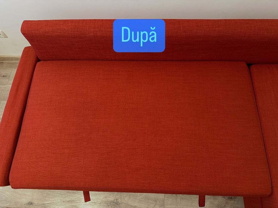 Curatare canapele/saltele cu Abur