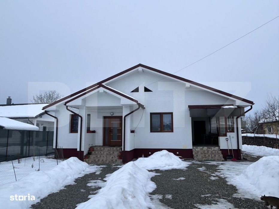 Casa individuala de vanzare – finisaje moderne, comuna Șieu-Magheru