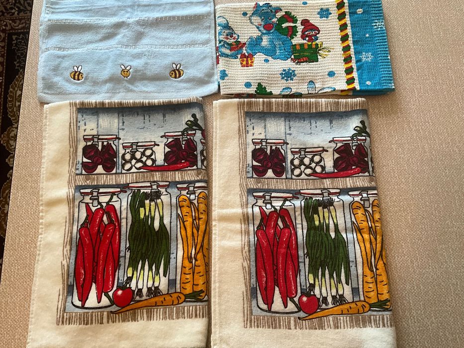 Полотенце для рук новое по 100тенг