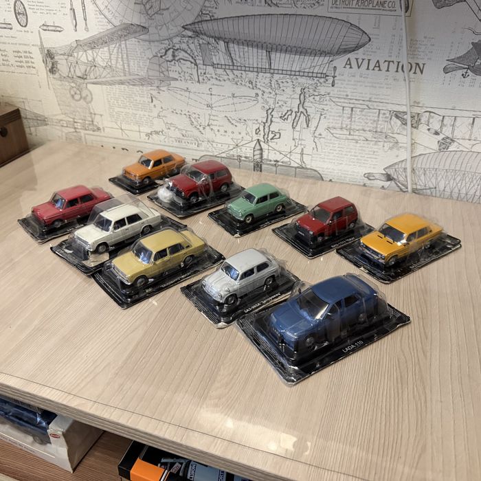 Масштабные модели автомобилей 1.43
