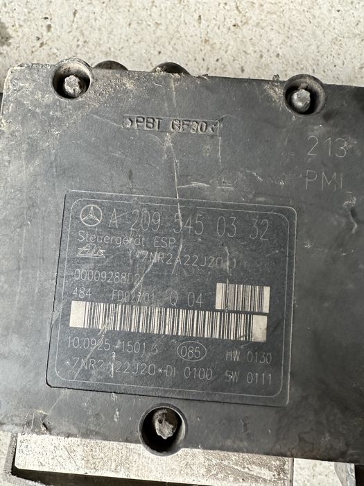 ABS абс модул Mercedes C CLK class w203 w209 мерцедес ц цлк айбиес