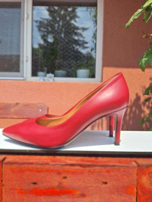 Pantofi dama din piele