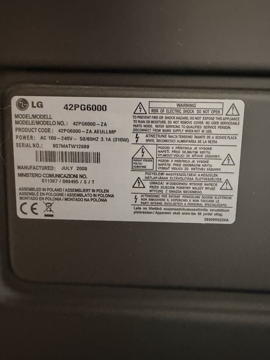 Televizor plasma Lg