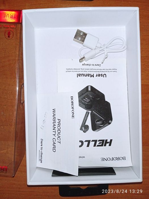 наушники BOROFONE без гарантии