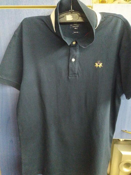 Мъжки блузи с къс ръкав La Martina