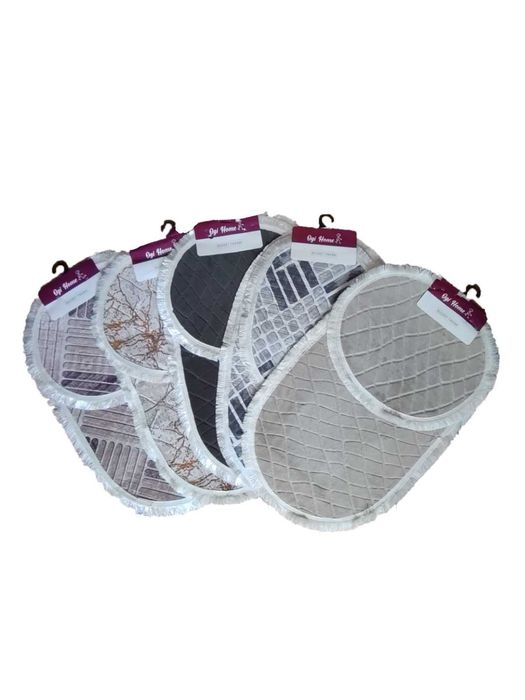 Vannaxona uchun yumshoq gilamchalar to'plami, sirpanmaydigan