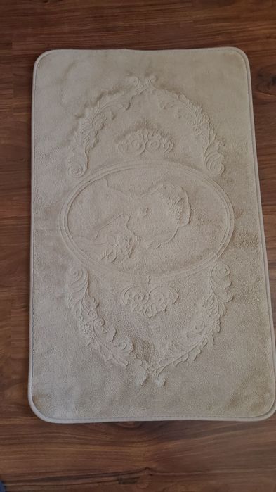 Пътека-постелка  бежова